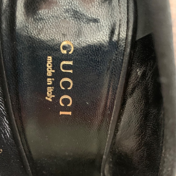 Authentic Gucci Wedge Peep Toe Shoes - Picture 4 of 8